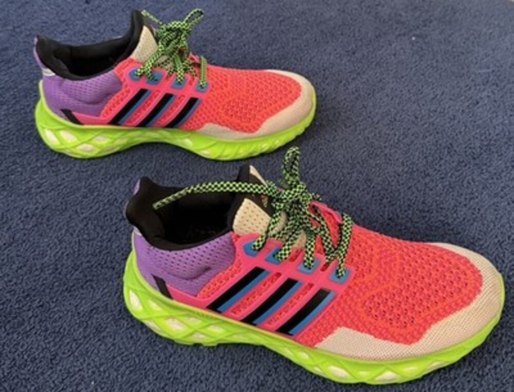 adidas Ultra Boost Web DNA NBY Running Shoes HR1791 Mens Size 6/ Womens Size 7